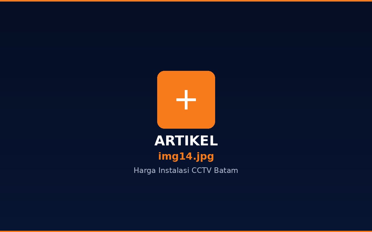 Harga CCTV